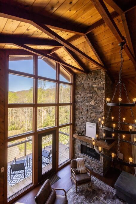 Family Cabin Near Smoky Mtn Entrance Nantahala Роббинсвилл Экстерьер фото